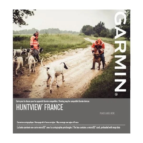 Garmin HuntView France - Carte microSD/SD