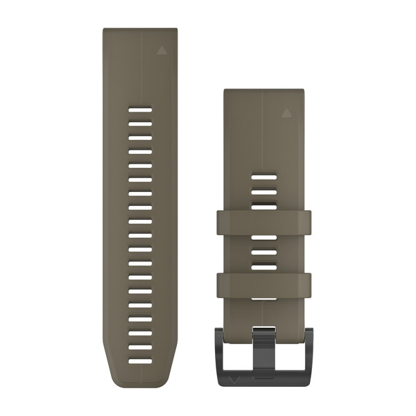Bracelet QuickFit - 26mm - Silicone Brun Coyote pour  tactix 7 