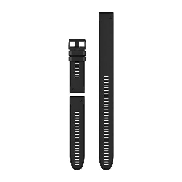 Bracelet de montre QuickFit 26 - Silicone noir (3 pièces) pour  Descent Mk3 43 mm 