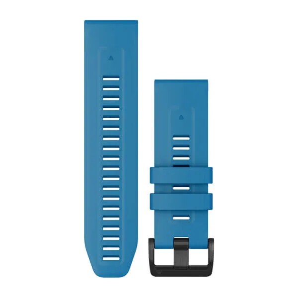 Bracelets de montre QuickFit 26 Silicone bleu céruléen