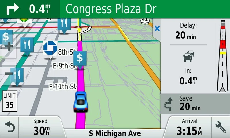 GPS Garmin DriveTrack 71